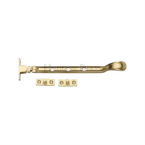 M.Marcus Heritage Brass V990 Spoon Casement Stay