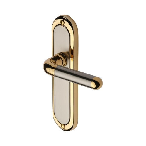 M.Marcus Heritage Brass Vienna Lever Handle on Plate