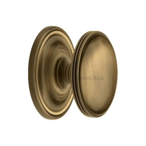 M.Marcus Heritage Brass Whitehall Mortice Knob Set