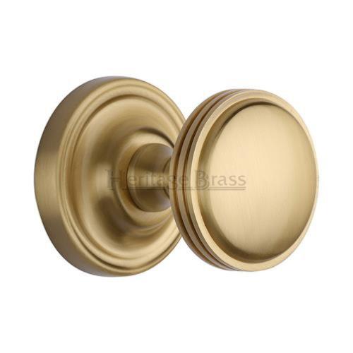 M.Marcus Heritage Brass Whitehall Mortice Knob Set