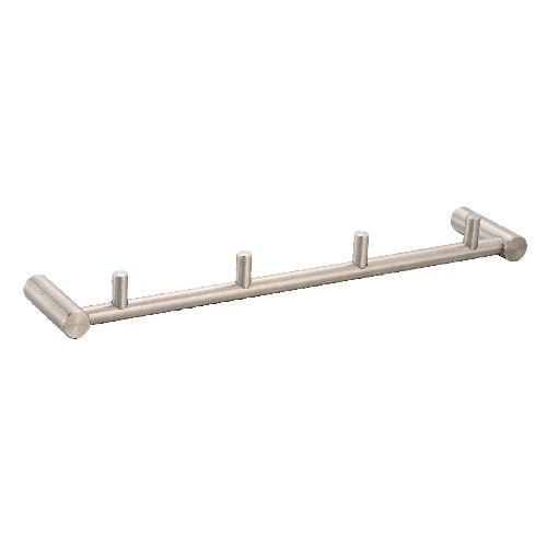 ARKITUR satin stainless steel 4 robe hook