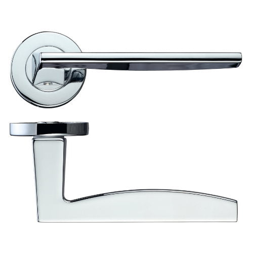 Zoo Hardware Rosso Maniglie RM030 Pavo Lever Handle Set