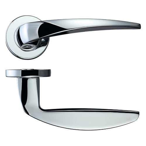 Zoo Hardware Rosso Maniglie RM040 Cygnus Lever Handle Set