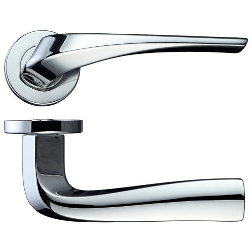 Zoo Hardware Rosso Maniglie RM060 Aries Lever Handle Set