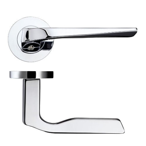 Zoo Hardware Rosso Maniglie RM090 Lyra Lever Handle Set