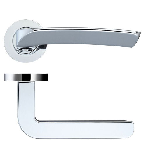 Zoo Hardware Rosso Maniglie RM110 Aquila Lever Handle Set