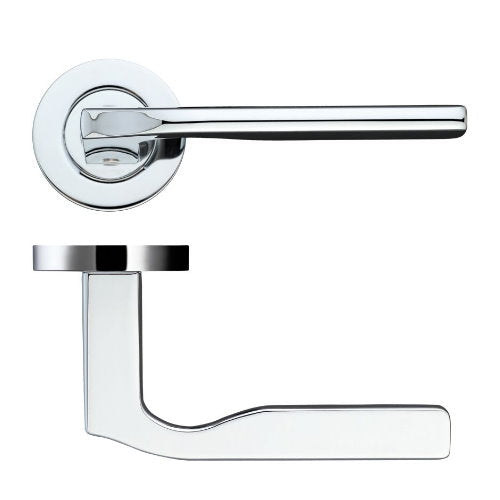 Zoo Hardware Rosso Maniglie RM120 Vela Lever Handle Set