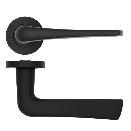 Zoo Hardware Rosso Tecnica RT020 Como Lever Handle Set