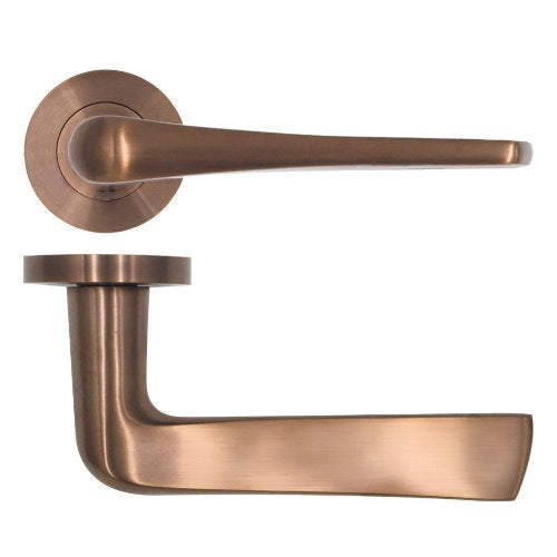 Zoo Hardware Rosso Tecnica RT030 Maggiore Lever Handle Set