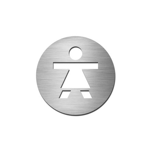 SERAFINI Round Female Door Symbol Disc