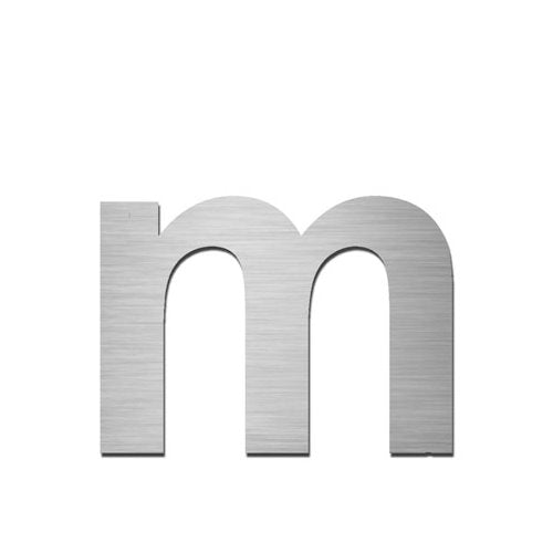 SERAFINI 150mm Lowercase Letter m Door Wall Letter