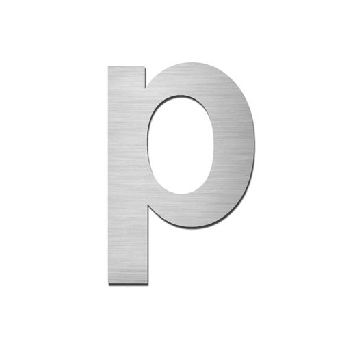 SERAFINI 150mm Lowercase Letter p Door Wall Letter