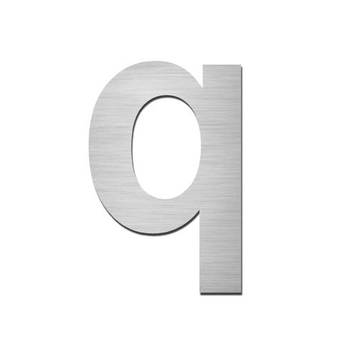 SERAFINI 150mm Lowercase Letter q Door Wall Letter