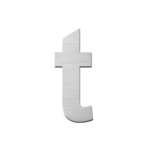 SERAFINI 150mm Lowercase Letter t Door Wall Letter