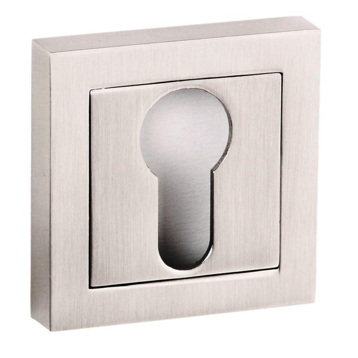 Atlantic Senza Pari Square Euro Profile Cylinder Escutcheon