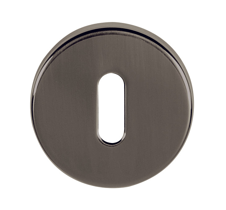 Atlantic Tupai CurvaLine Round Lever Key Escutcheon