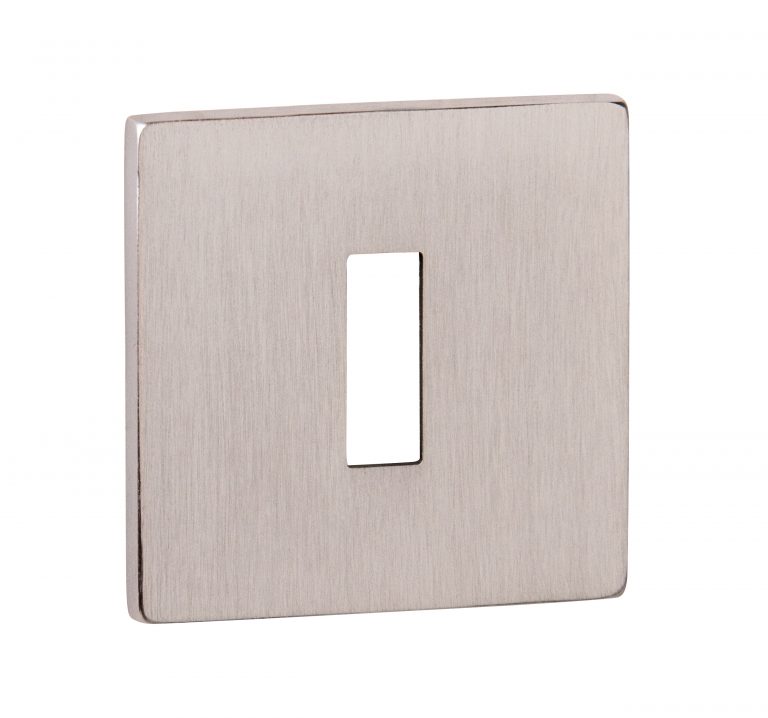 Atlantic Tupai 5S Line Square Lever Key Escutcheon