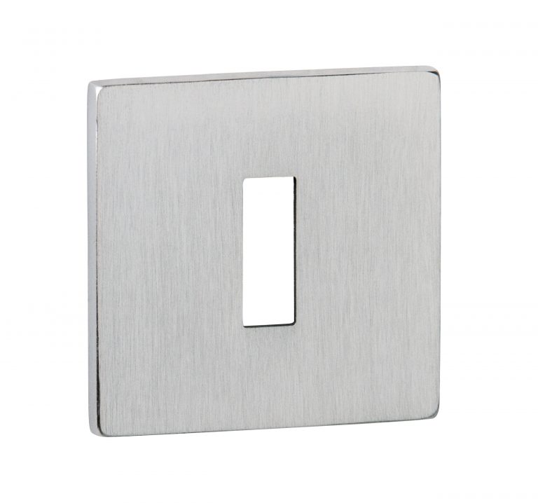 Atlantic Tupai 5S Line Square Lever Key Escutcheon