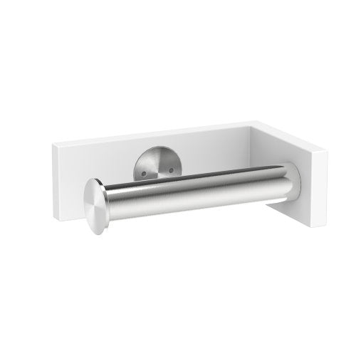 JNF White Q Series Toilet Roll Holder