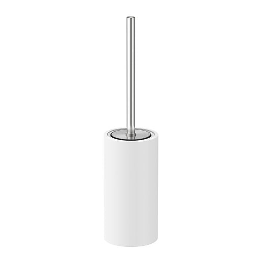 JNF White Series Free Standing Toilet Brush Holder