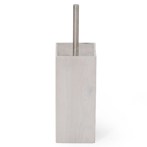 WIREWORKS Natural Wood Toilet Brush Holder Mezza