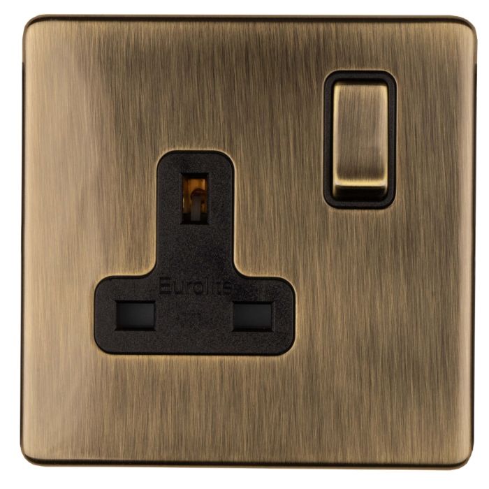 Eurolite Concealed 3mm 1 Gang Socket