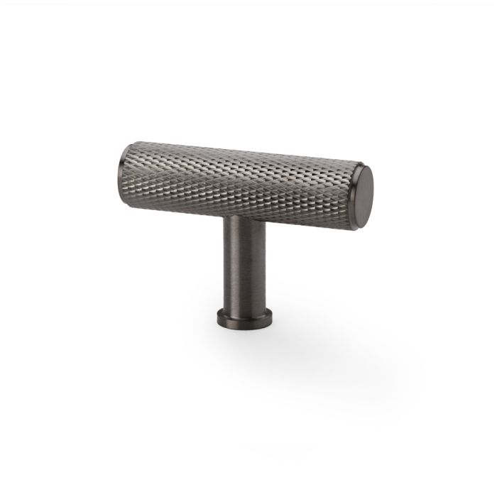 Alexander & Wilks Crispin Knurled T-Bar cupboard Knob