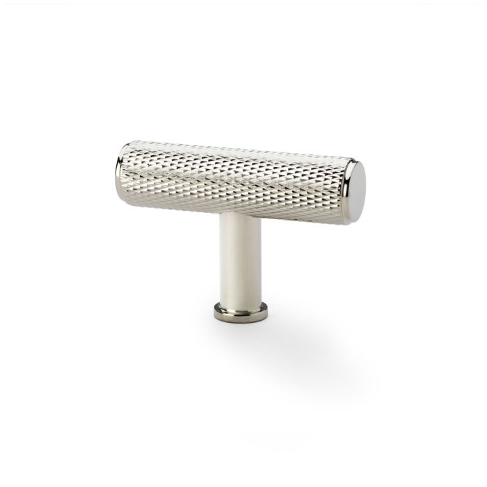 Alexander & Wilks Crispin Knurled T-Bar cupboard Knob