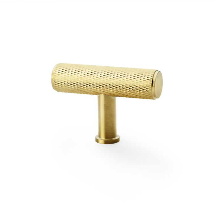 Alexander & Wilks Crispin Knurled T-Bar cupboard Knob