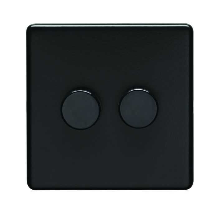 Eurolite concealed 3mm 2 Gang 2Way dimmer switch