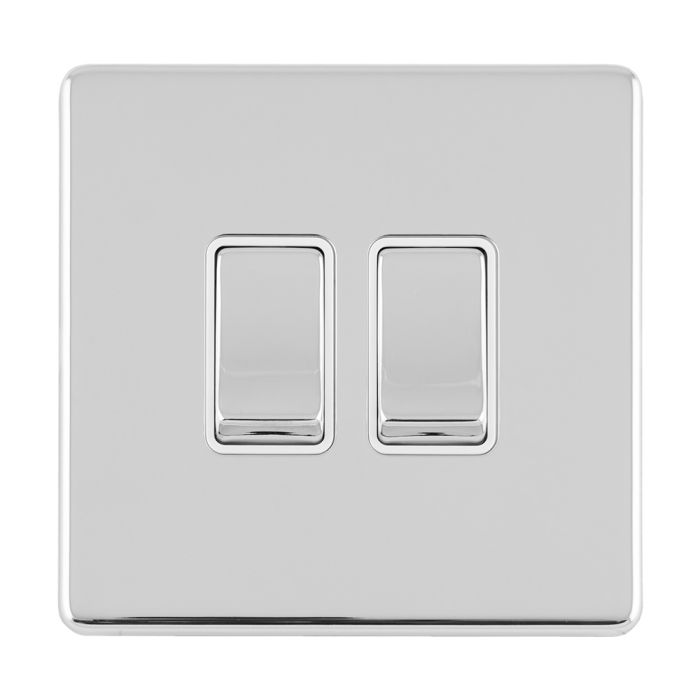 Eurolite Concealed 3mm 2 Gang Switch