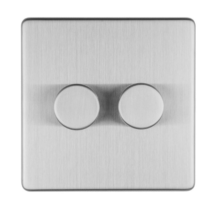 Eurolite concealed 3mm 2 Gang 2Way dimmer switch