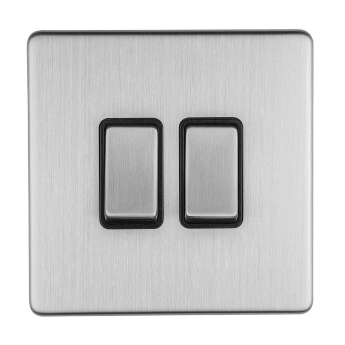 Eurolite Concealed 3mm 2 Gang Switch