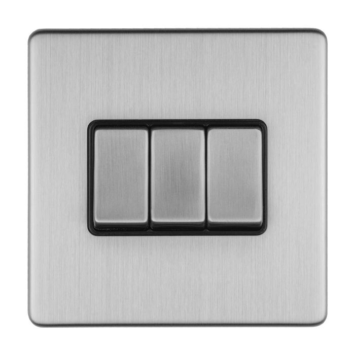 Eurolite Concealed 3mm 3 Gang Switch