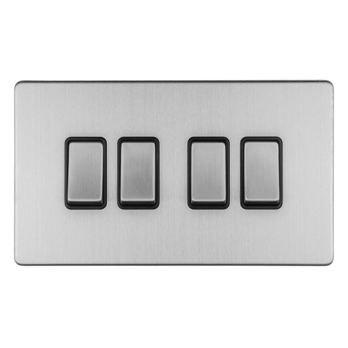 Eurolite Concealed 3mm 4 Gang Switch