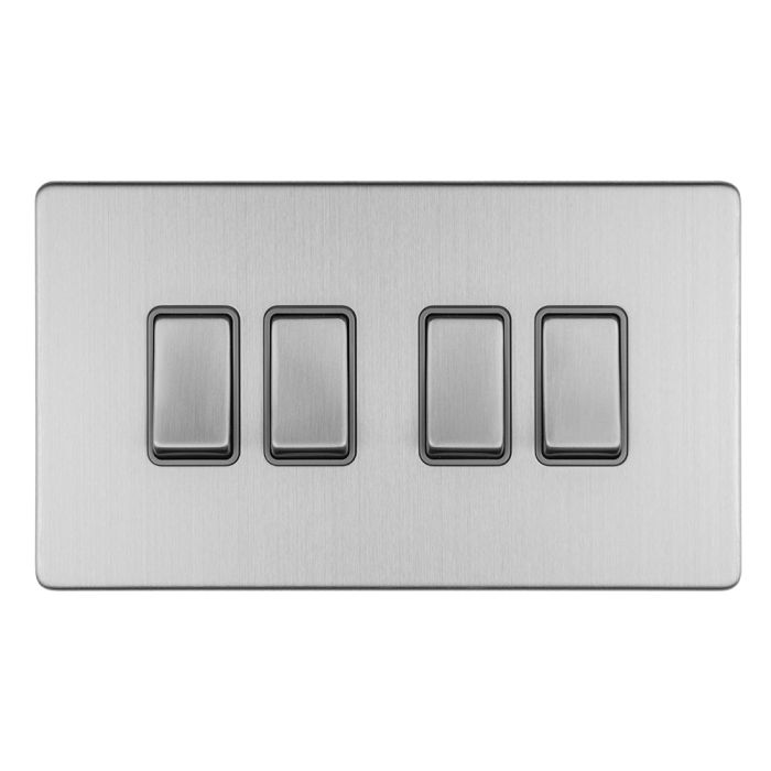 Eurolite Concealed 3mm 4 Gang Switch