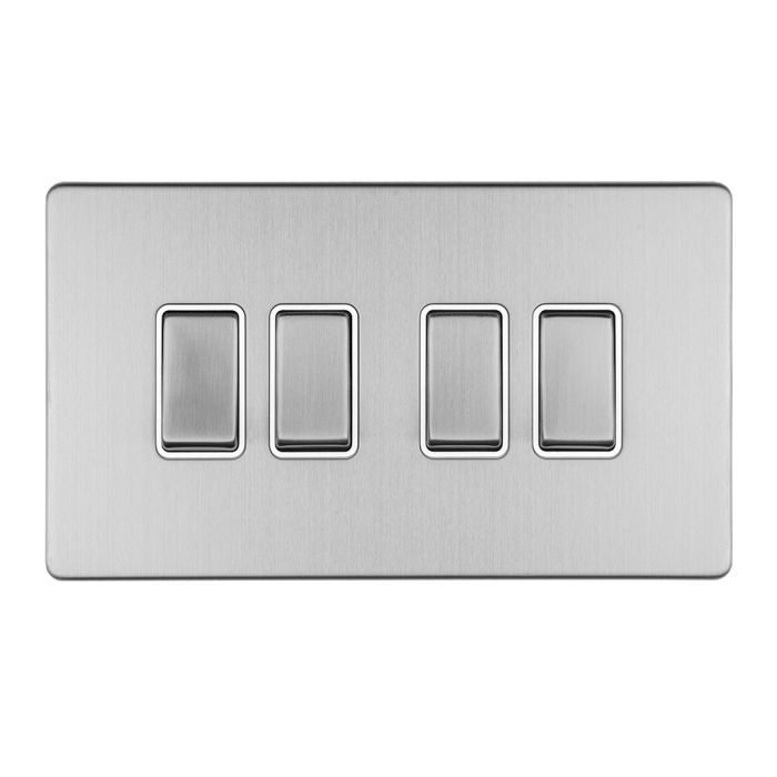 Eurolite Concealed 3mm 4 Gang Switch