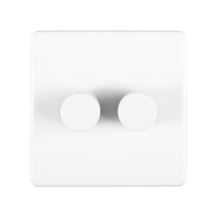 Eurolite concealed 3mm 2 Gang 2Way dimmer switch