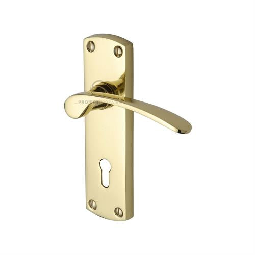 M.Marcus Sorrento Luca Lever Handle on Plate