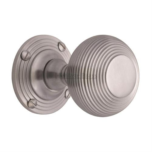 M.Marcus Heritage Brass Reeded Knob Set