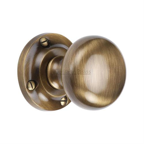 M.Marcus Heritage Brass Victoria Knob Set