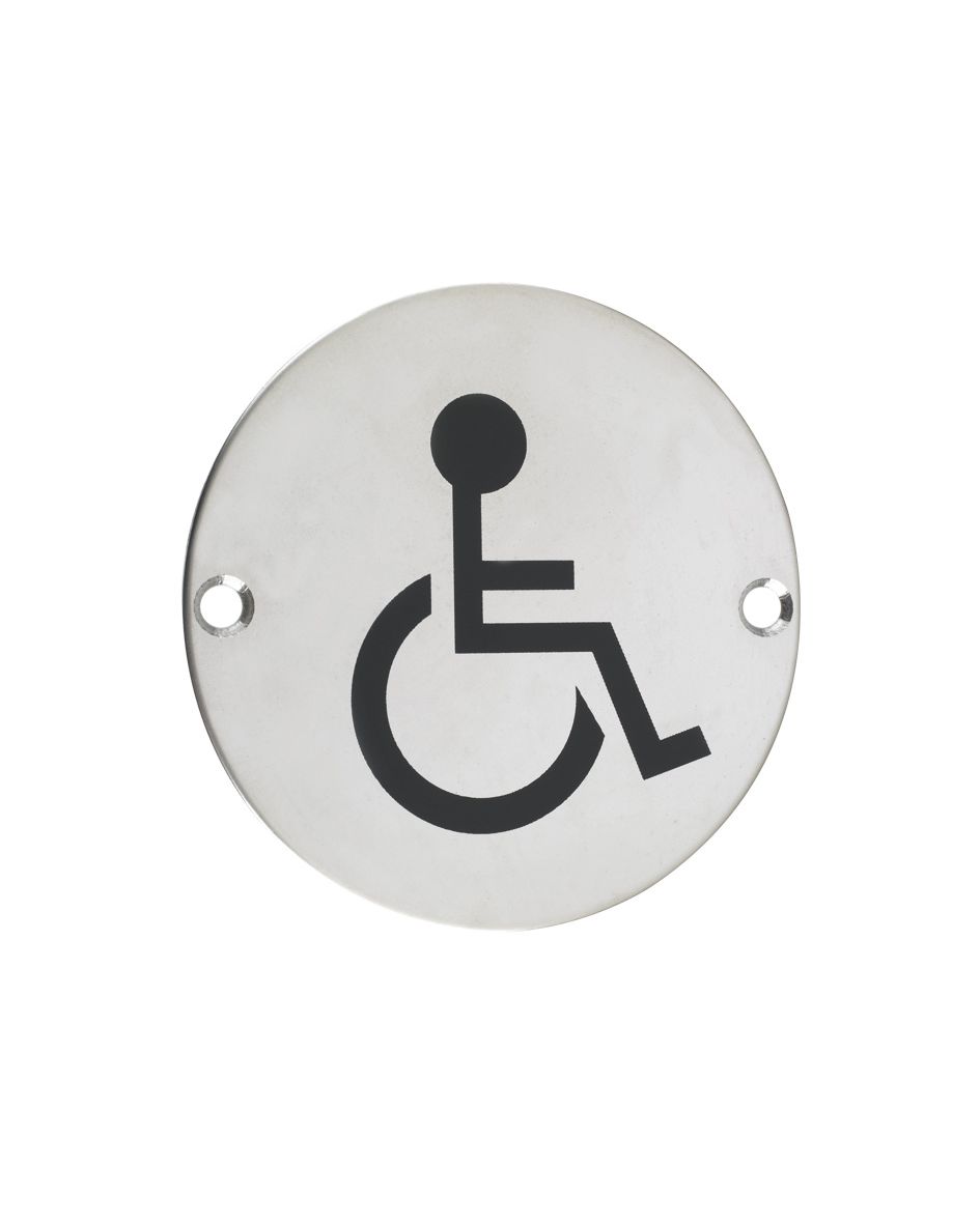 Zoo Hardware circular ambulant symbol disc