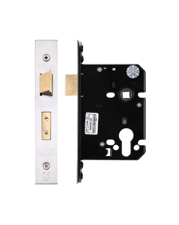 Zoo Hardware ZUKS76EP Euro Sashlock